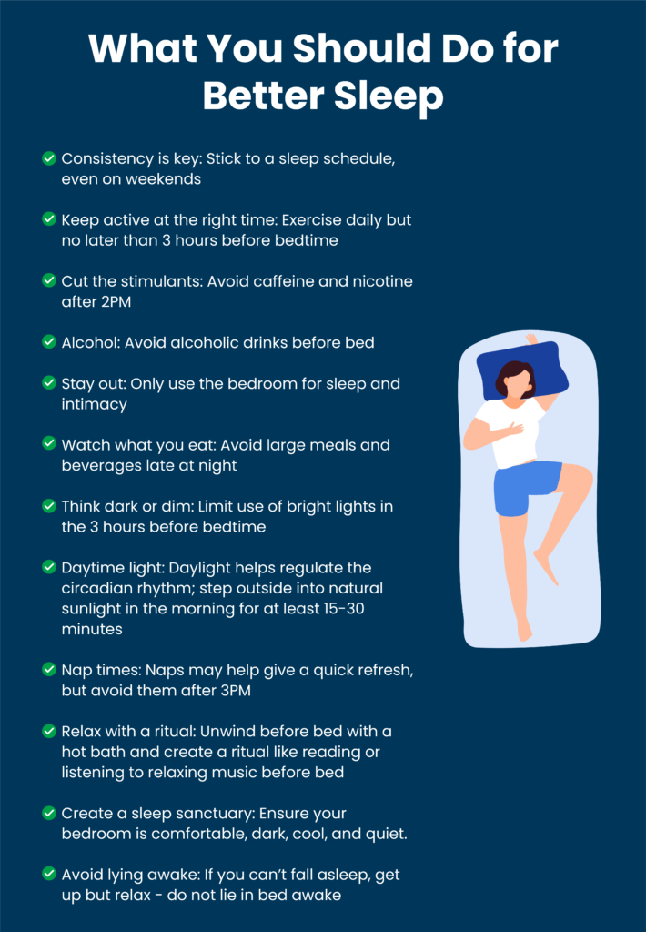 How to Get Better Sleep [7 Tips for Better Sleep] | SleepScore